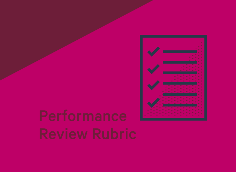 Performance Review Rubric