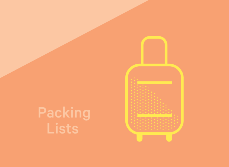 Packing List